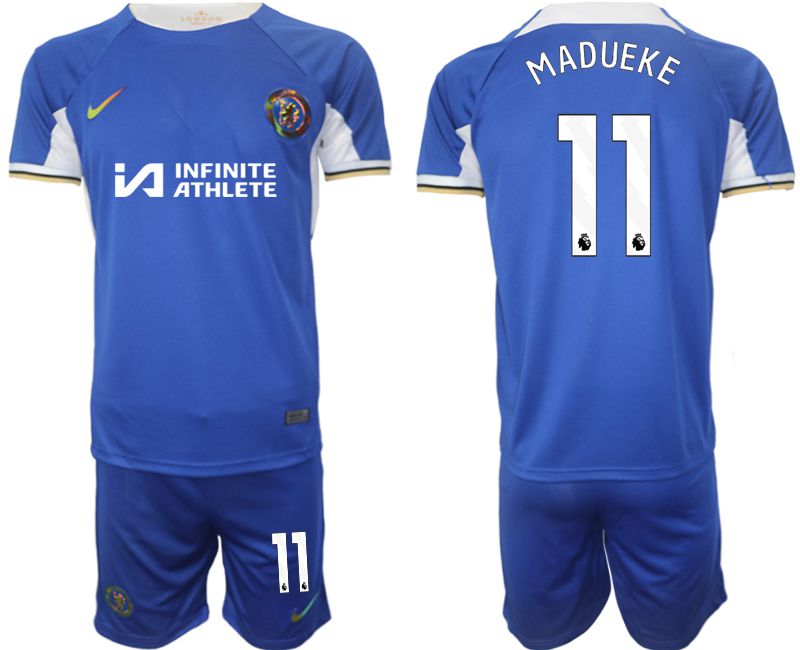 Men 2023-2024 Club Chelsea FC home blue #11 Soccer Jersey